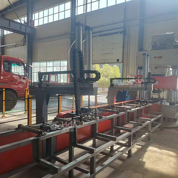 630噸錨桿托生產線客戶現場