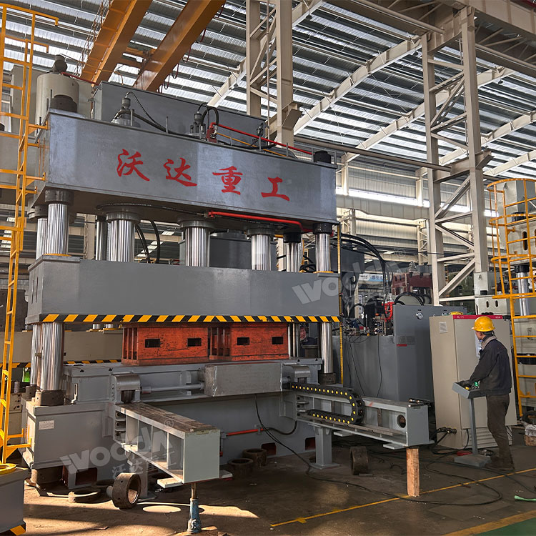 630噸四柱液壓機帶移動工作臺